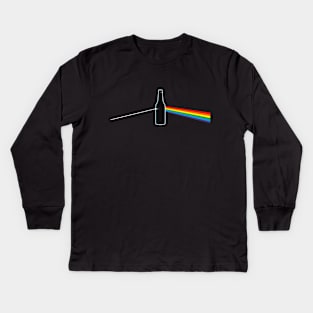 Dark Side of the Beer Kids Long Sleeve T-Shirt